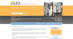 Desktop Screenshot of elba.biz.pl