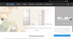 Desktop Screenshot of elba.com.my
